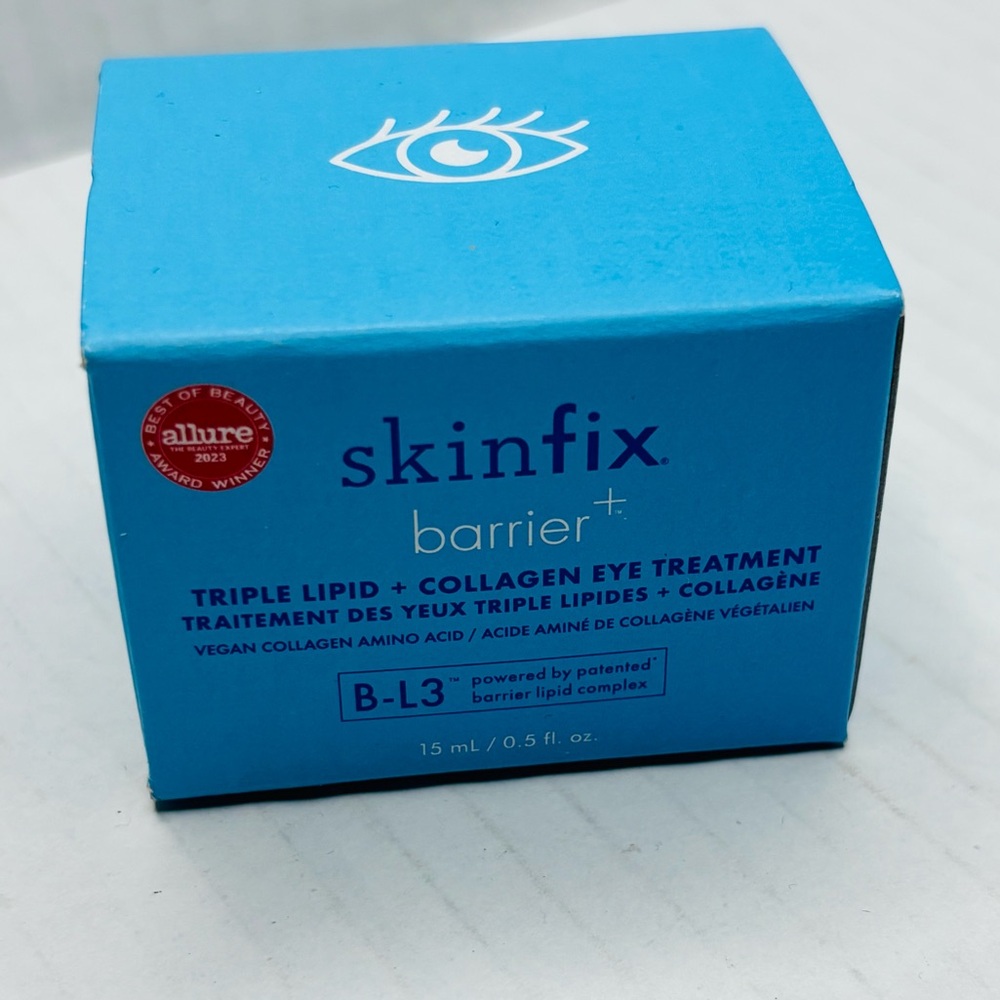 New SKINFIX Barrier+ Triple Lipid + Collagen Eye Treatment